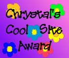 Chrystal's Cool
Page Award!!!